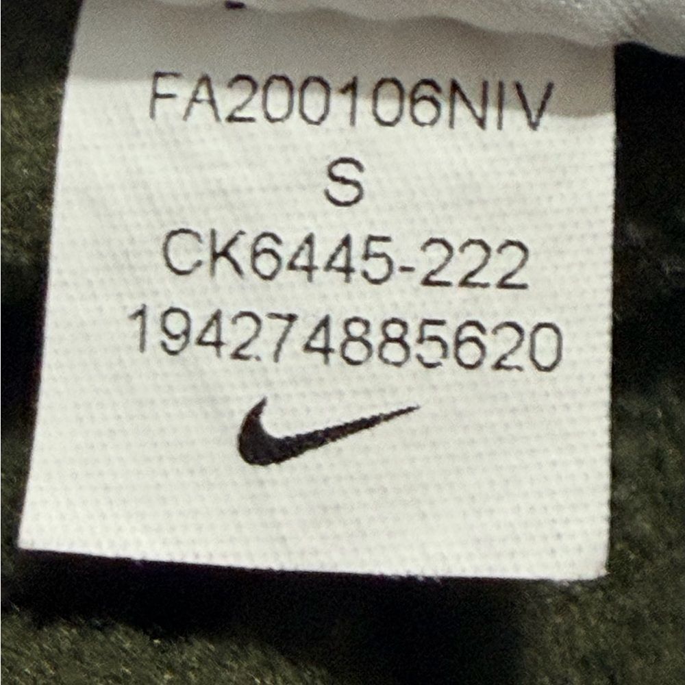 Nike Dri-FIT Jogger Pants Men’s Small Green Orange Stripe Athletic Sweatpants - Picture 8 of 8